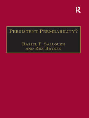 cover image of Persistent Permeability?